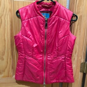 AUTHIER Madonna di Campiglio Ski/Winter Vest bright pink, size 44 (European)